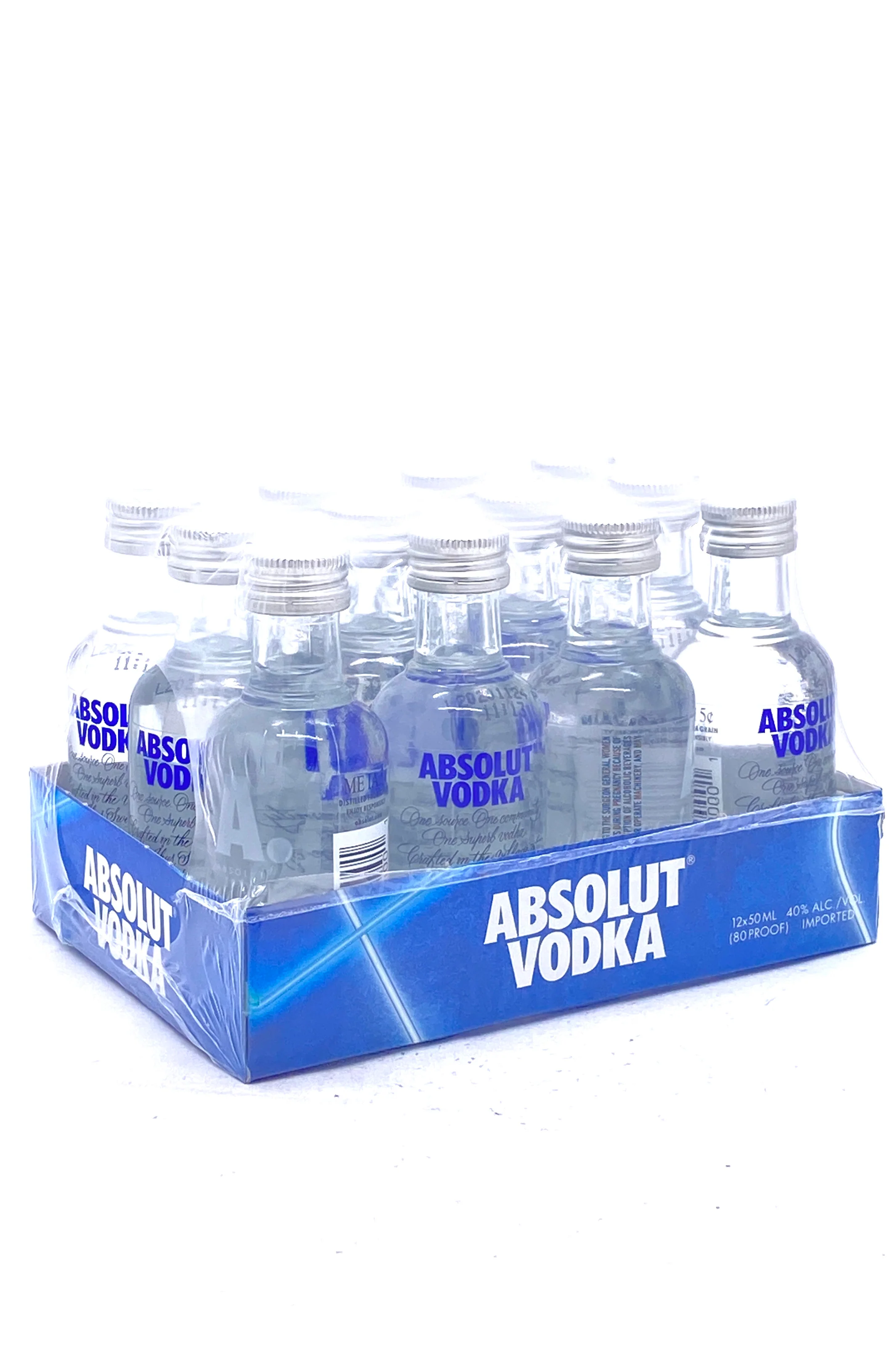 Absolut Vodka 12 x 50 ml