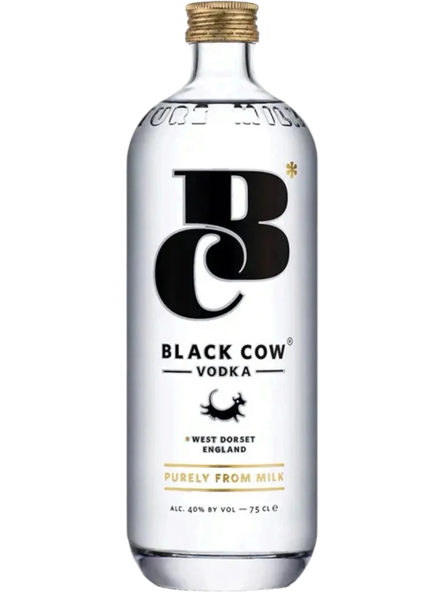 Black Cow Pure Milk Vodka Dorset 750ml (40% ABV)