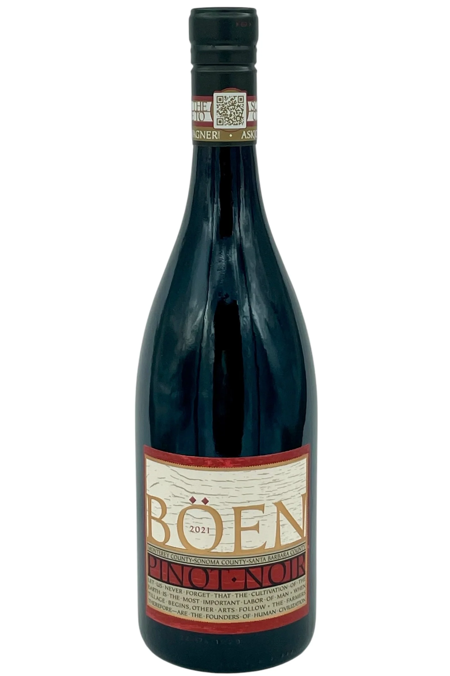 Boen 2021 Pinot Noir Tri-County