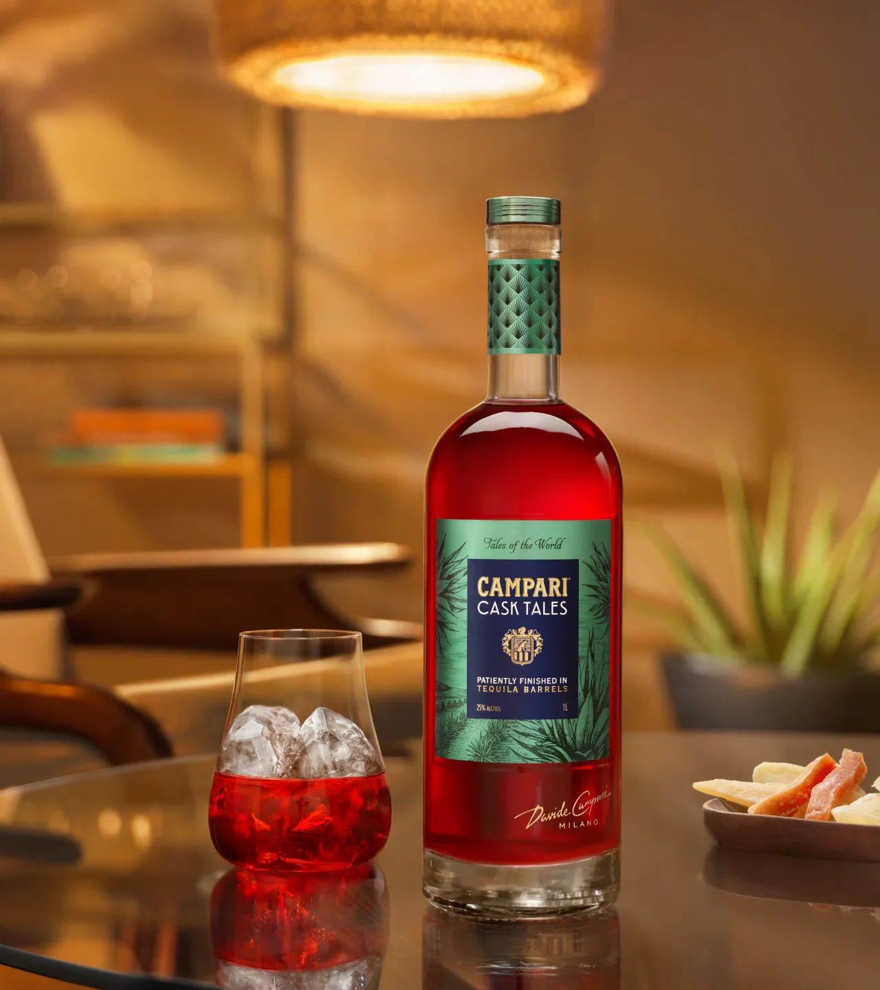 Campari Cask Tales Tequila Finish Liqueur 1000 ml - Image 2