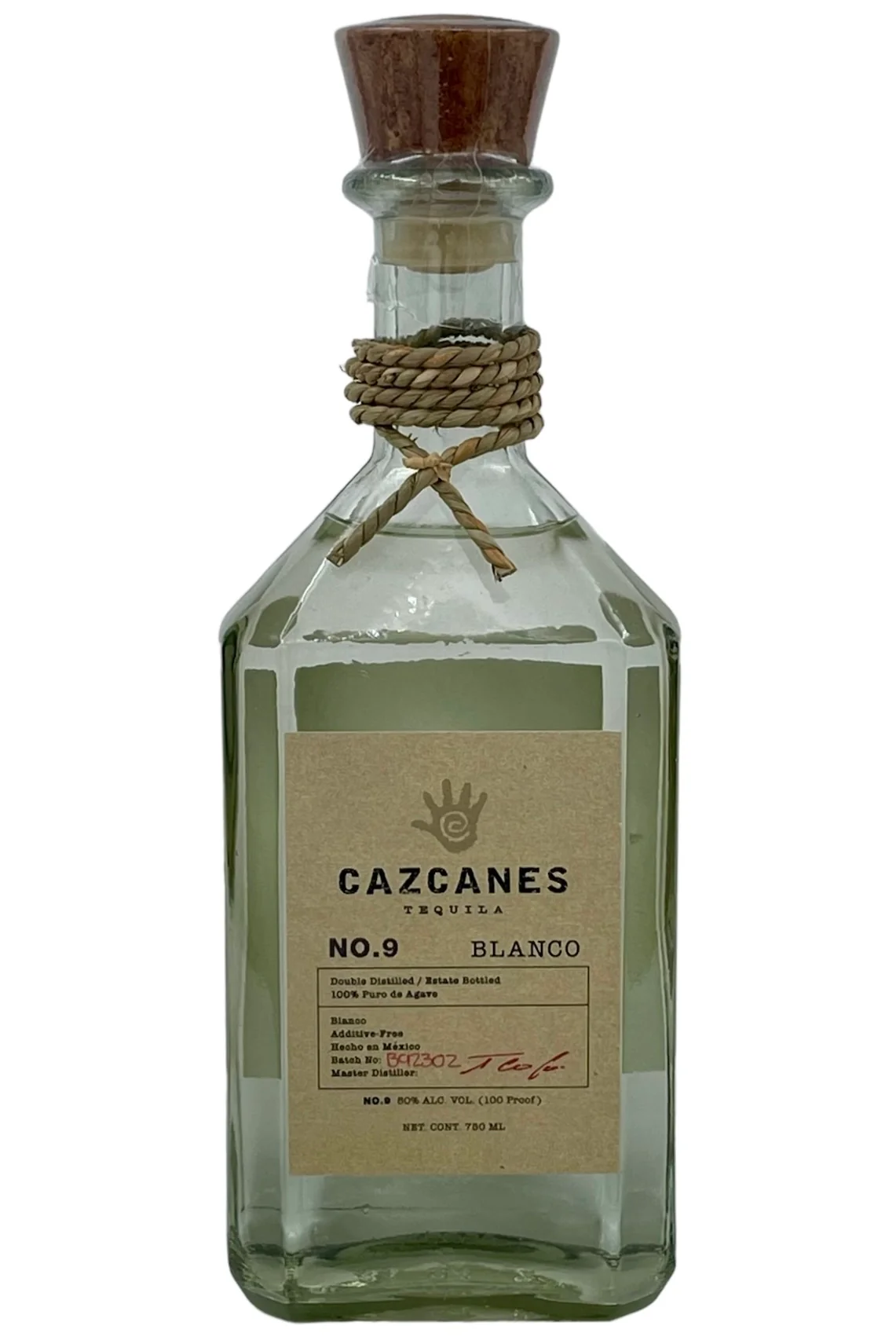 Cazcanes Tequila Blanco No. 9