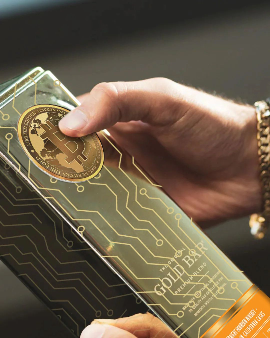 Gold Bar Bitcoin Reserve Whiskey Limited Edition - Image 3