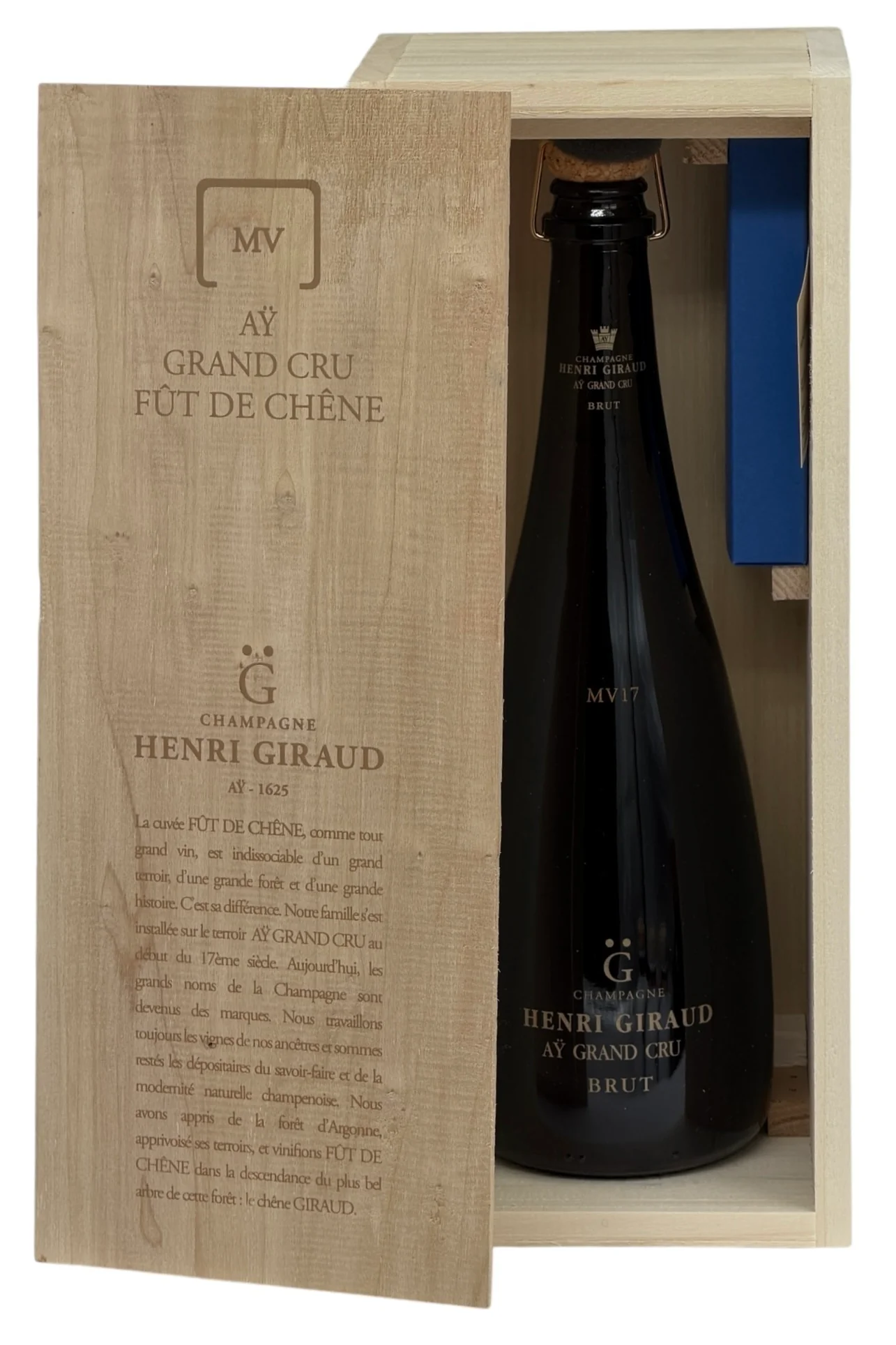 Henri Giraud MV17 Fût de Chêne Grand Cru Brut Champagne - Image 2