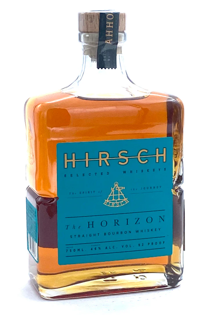 Hirsch “The Horizon” Straight Bourbon Whiskey – Modern Blend, Balanced & Approachable (92 Proof)
