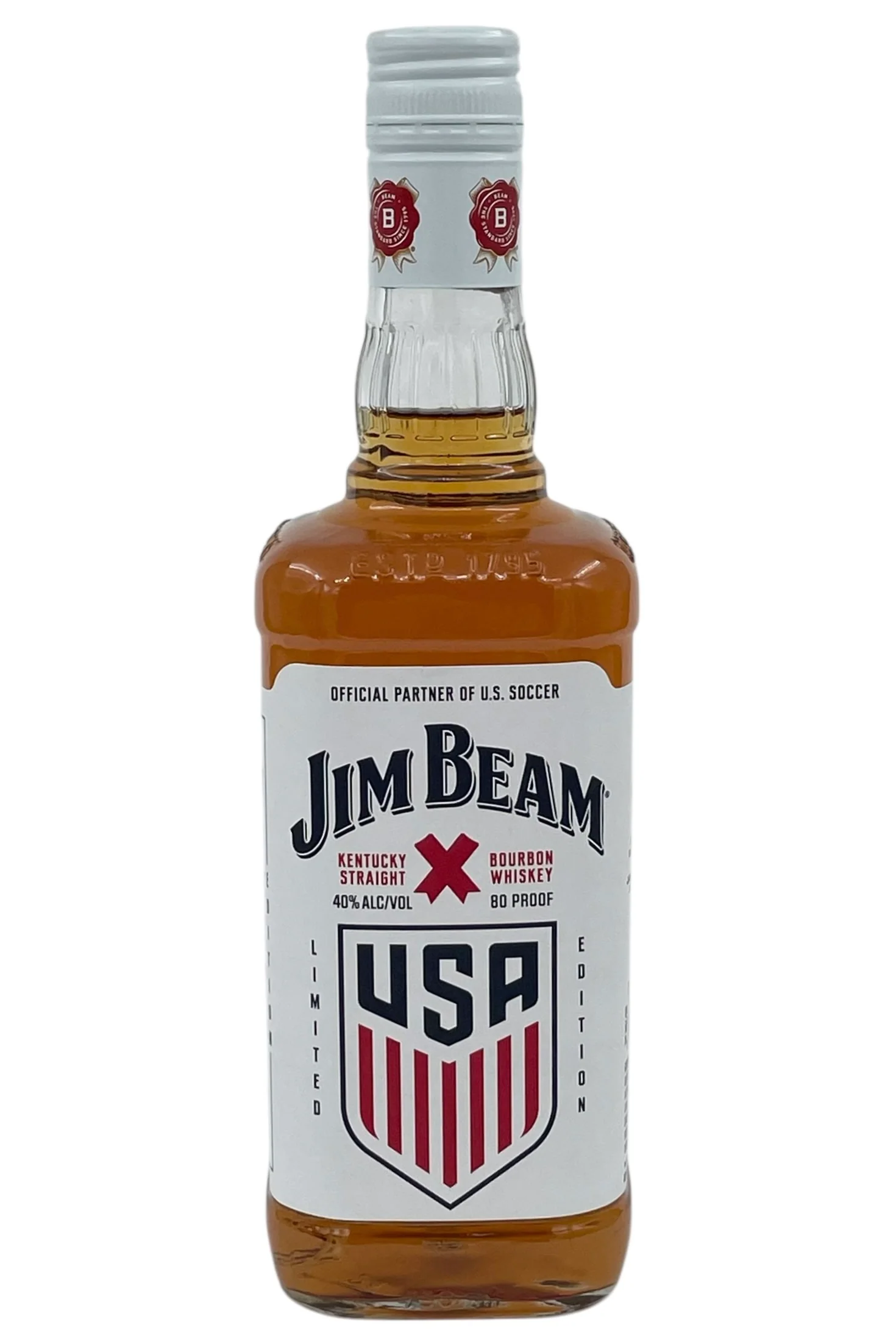 Jim Beam "US Soccer Federation" Bourbon Whiskey