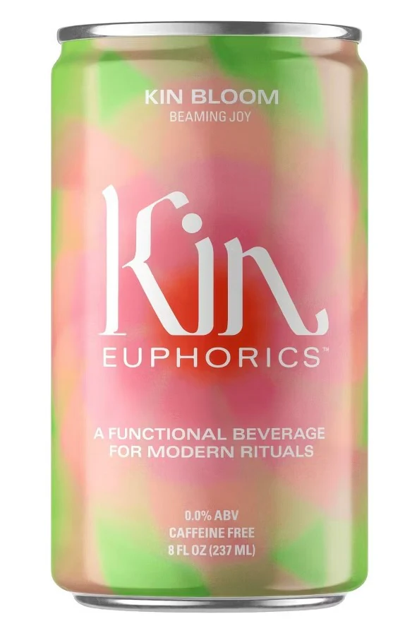 Ken Euphorics Bloom Caffeine Free Non Alcoholic 4 x 8oz Cans - Image 2