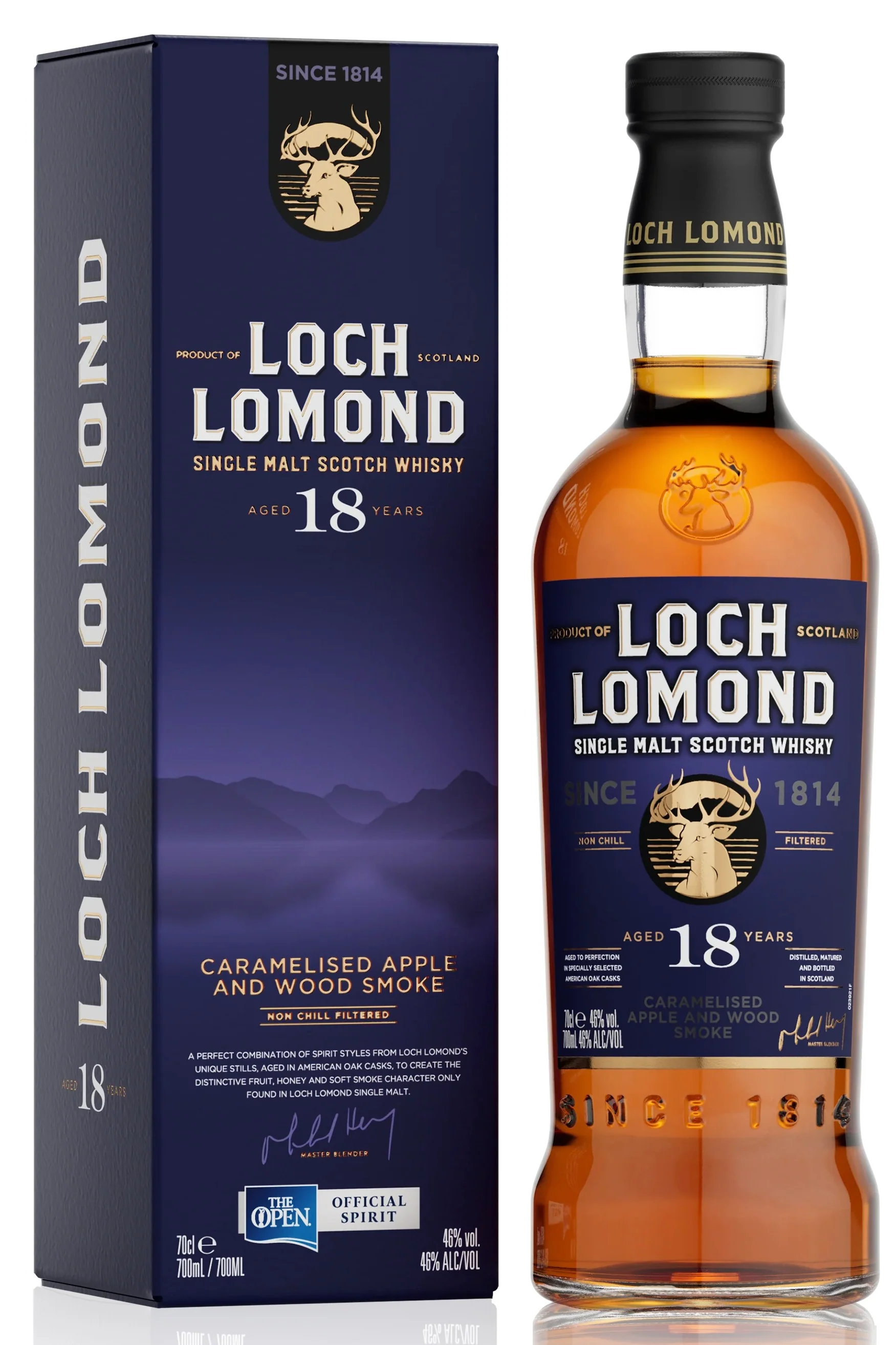 Loch Lomond 18 Year Old Single Malt Scotch Whisky