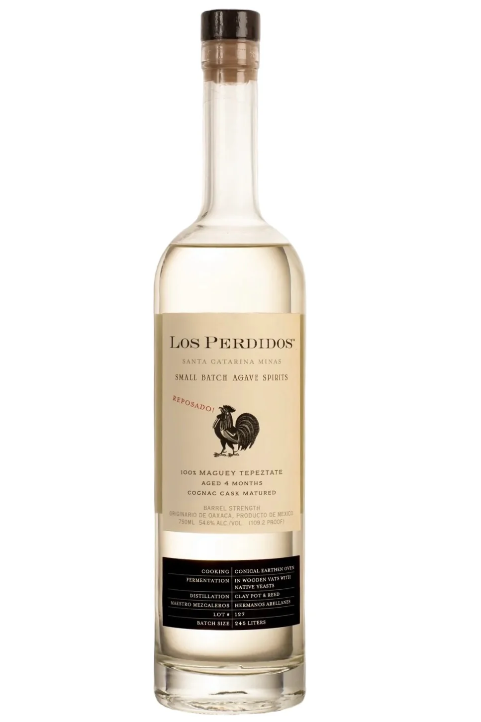 Los Perdidos Reposado Tepeztate Mezcal