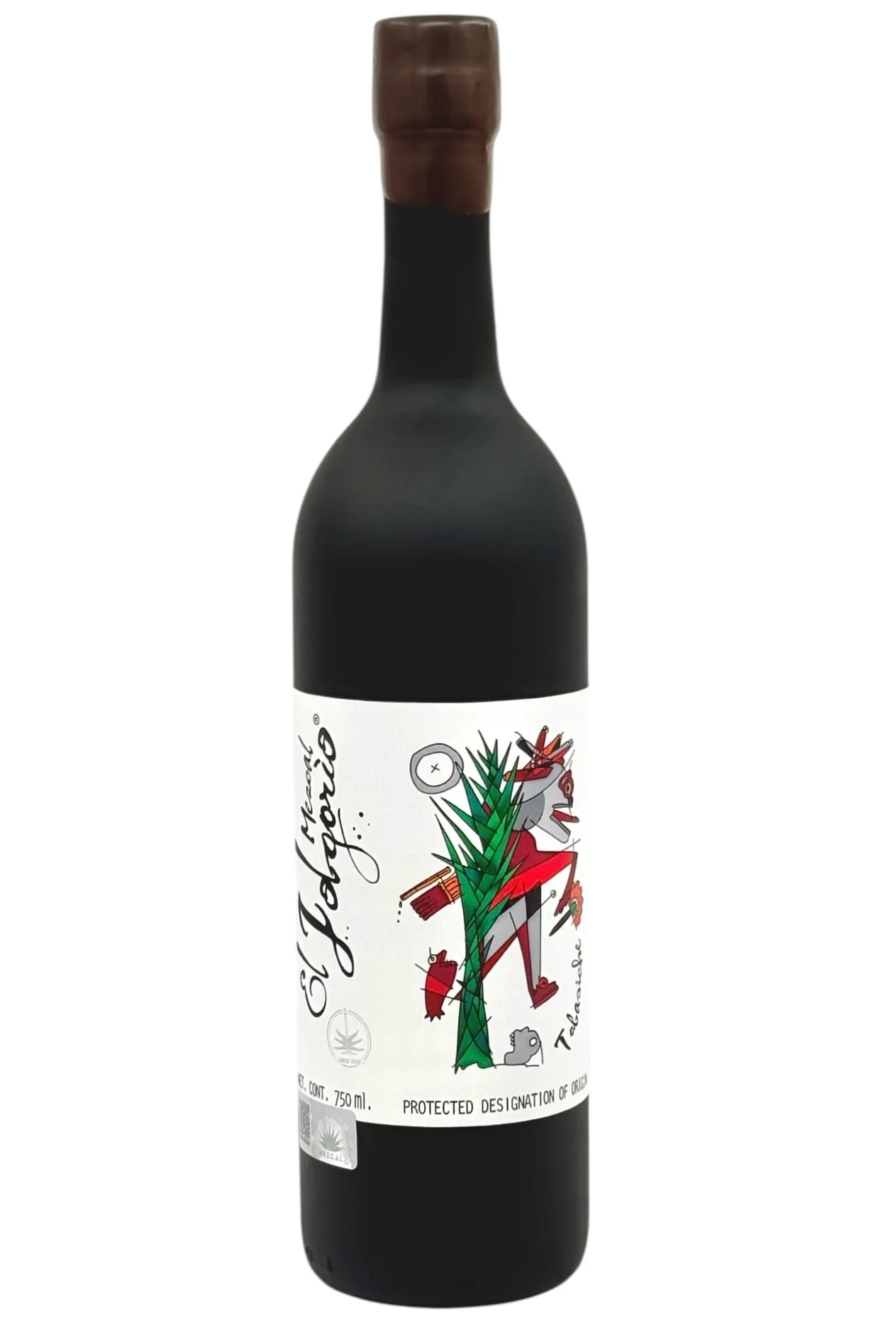 Mezcal El Jolgorio Tobaziche "Black Bottle" 15th Edition