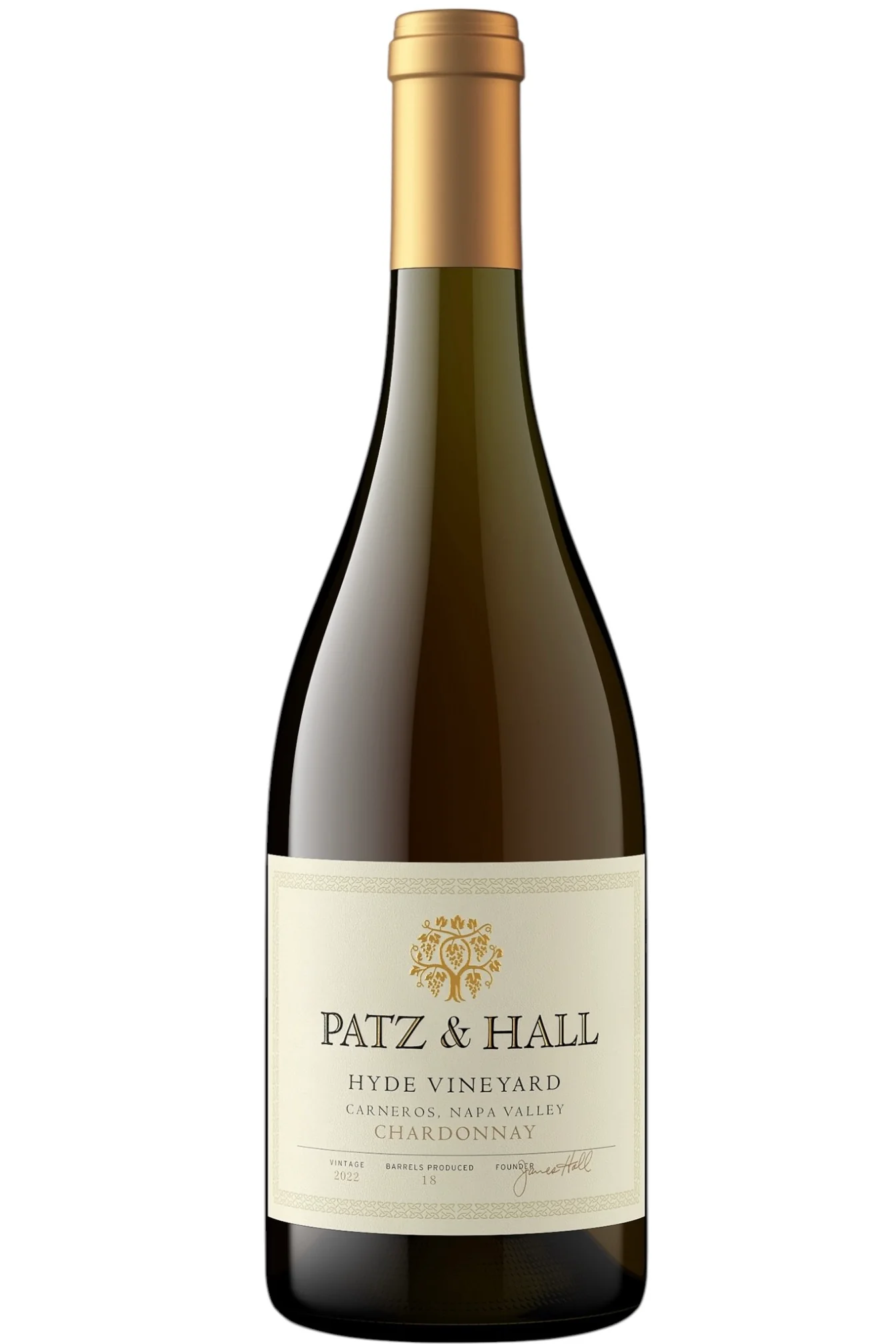 Patz & Hall 2023 Chardonnay Hyde Vineyard Carneros