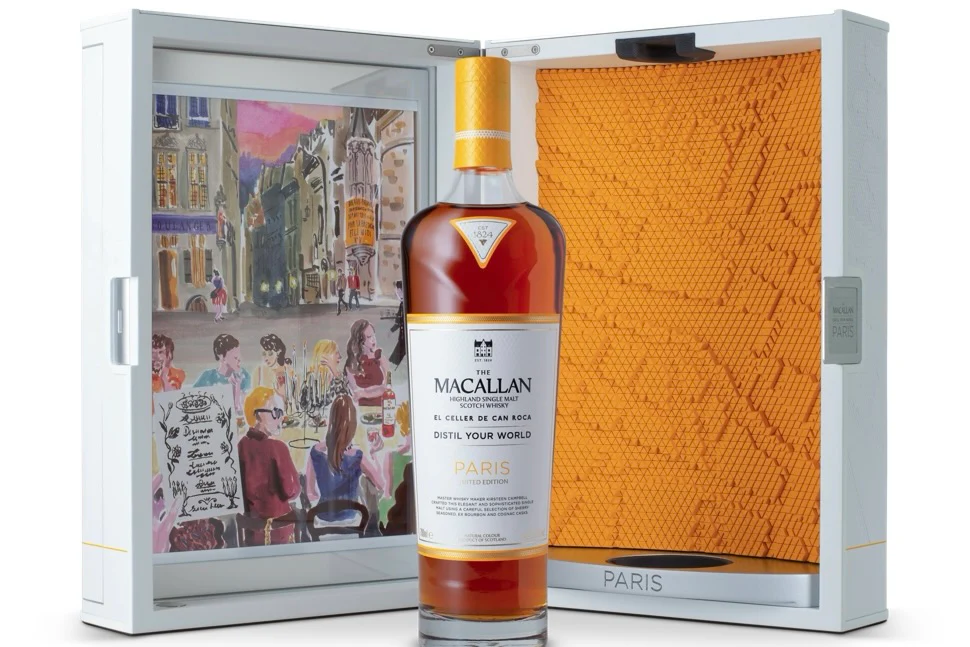 The Macallan “Distil Your World: Paris” Limited Edition Single Malt Scotch Whisky – Cognac Cask Influence, 47.2% ABV - Image 3
