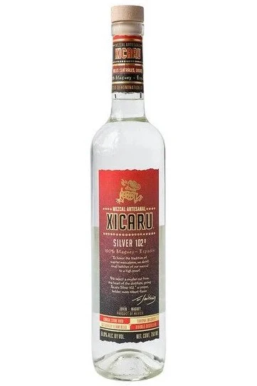 Xicaru Silver 102 Proof Artesanal Mezcal 750ml (51% ABV)